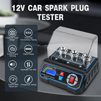 Ayarlanabilir 200RPM ~ 9000RPM 3 adet yuva oto otomotiv araç araba buji test cihazı motor ateşleme fiş analiz dedektörü