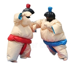 Factory Sale <strong>Inflatable</strong> Wrestling <strong>Sumo</strong> 2 Suits Set Padded Wrestler Dress Sport Entertainment Company Activity for <strong>Rental</strong> - Product Image 2