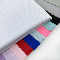 Sublimation personnalisée Dryfit Sportswear Tissu nid d'abeille Football Papillon Mesh Jersey 100% Polyester Tissu