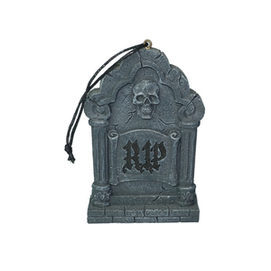 4 Inch Halloween <strong>Skull</strong> Decoration Resin Halloween Party Decoration Tombstone Statue Halloween Tombstone RIP Ornament <strong>Decor</strong> - Product Image 1