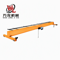 Grue de levage électrique de type LDA Wanlong 10T avec hauteur de levage de 30 m, moteur de 3,5 kW pour atelier et entrepôt