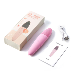 <span class=keywords><strong>Brosse</strong></span> <span class=keywords><strong>nettoyante</strong></span> sonique pour le <span class=keywords><strong>visage</strong></span>, masseur électrique en silicone pour le <span class=keywords><strong>visage</strong></span>, nettoyage en profondeur des pores, étanche, chargement USB, outil de soin de la peau - Product Image 5