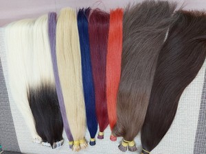ผมต่อแบบเวียดนามเรมี่บริสุทธิ์100% ผมตรงปลายแบนผมมนุษย์แท้สีแบนขายส่งจากเวียดนาม - Product Image 6