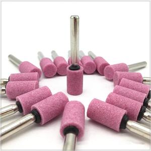 Xi Lanh Hình Màu Đỏ Corundum Gắn Điểm Mài Bánh Xe 6Mm Chân Khoan Bit Để Đánh Bóng Kim Loại Gỗ OEM Tùy Chỉnh Công Cụ - Product Image 4