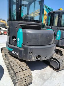Mini-excavatrice Kobelco Sk55 d'occasion de 5 tonnes, petite excavatrice Sk55 d'occasion, prix avantageux - Product Image 3