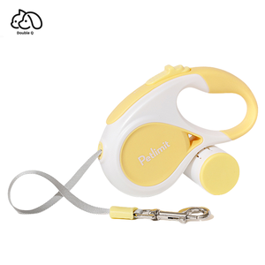 Tali anjing dapat ditarik otomatis 3/5 M, untuk anjing ukuran kecil dan sedang tali Teddy tahan lama perlengkapan hewan peliharaan - Product Image 6