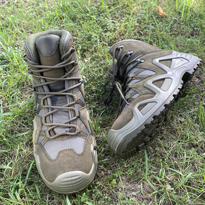 Bottes de randonnée en daim vert TSB07, chaussures tactiques respirantes pour toutes les saisons, activités de plein air - Product Image 3