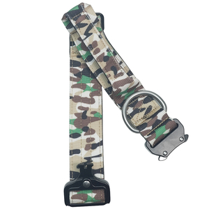 Collier tactique camouflage pour chien avec poignée, collier en nylon robuste rembourré et doux avec boucle en métal pour grands chiens - Product Image 5