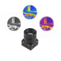 Caméra thermique infrarouge analogique de qualité industrielle 640x512, intégration avec un design léger et une imagerie claire