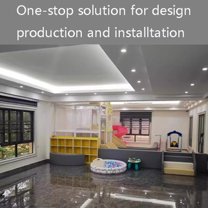 Conjunto de Juegos Infantiles Modernos y Duraderos para Interiores, con Piscina de Pelotas y Tobogán, para Uso Comercial - Product Image 4