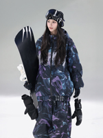 Winter Couple Skiing Suites New Warm Woman Snow Set Outdoor Ski Sport Suit Men Windproof Snowboard Tracksuit Loose Snow Clothing