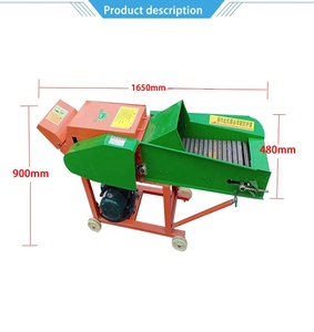 Gạo Paddy rơm Máy Nghiền cỏ Chopper thức ăn gia súc máy nghiền cỏ Chopper và máy đóng gói - Product Image 5