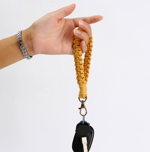 Popolare messicano fatto a mano <span class=keywords><strong>Macrame</strong></span> tessuto portachiavi auto uncinetto nappa portachiavi Llaveros braccialetto piccoli accessori decorativi - Product Image 6