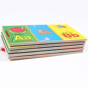 蒙特梭利开发词汇和拼写技能游戏磁性字母匹配书游戏块集 - Product Image 5