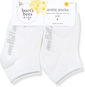 Chaussettes pour bébé unisexes <span class=keywords><strong>Burt</strong></span>'s Bees, lot de 6, tricotées, antibactériennes, en coton biologique doux, antidérapantes, pour une utilisation décontractée en hiver - Product Image 2