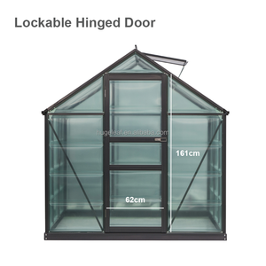 <span class=keywords><strong>แผ่น</strong></span>ใสโพลีคาร์บอเนตสำหรับเดินในเรือนกระจกทำจากอลูมิเนียมสำหรับ<span class=keywords><strong>สวน</strong></span>กลางแจ้ง - Product Image 3