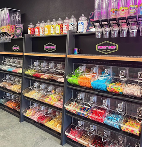 モジュール式アクリル収納ボックスセット - 小売店向けキャンディ＆スナックビン - Product Image 3