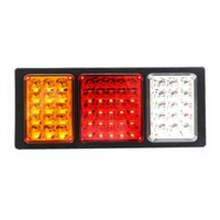 Feu arrière 140-2 24V pour véhicule d'ingénierie, feu de signalisation de semi-remorque, feu stop, adapté à divers camions de grande taille