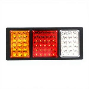 <span class=keywords><strong>Luz</strong></span> <span class=keywords><strong>Trasera</strong></span> 140-2 de 24V para Vehículos de Ingeniería, <span class=keywords><strong>Luz</strong></span> de Freno y Direccional para Semirremolques, Apta para Varios Camiones Grandes - Product Image 5