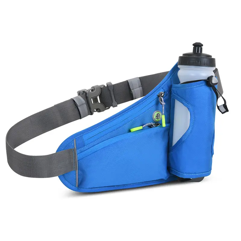 Sports Hydration Belt Bag Running Belt Waist Pack Bum Bag with Water Bottle Holder for Men Women Running Cycling Hiking Walking