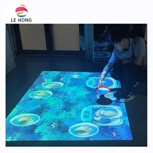 Proyektor pasir kolam interaktif 3D, sistem proyeksi interaktif untuk taman hiburan