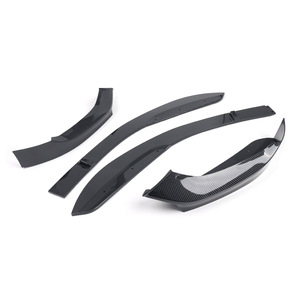 Kit de Splitter Delantero para BMW Serie 1 F20, Fibra de Carbono con Acabado Mate, Estilo Tuning, Alerón para Parachoques, Juego de Placas Protectoras - Product Image 4