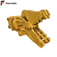 Pulvérisateur hydraulique rotatif haute performance pour excavatrices de 20 tonnes