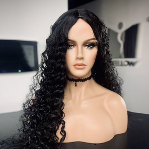 Tête de mannequin réaliste en fibre de verre H1141-U <span class=keywords><strong>avec</strong></span> épaules pour perruque, tête et <span class=keywords><strong>buste</strong></span> de mannequin féminin - Product Image 4