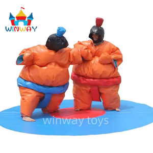Combinaisons de sumo Winway en PVC, garantie 3 ans, usage commercial, gonflables, capacité 1000 kg, pour adultes ou enfants - Product Image 6