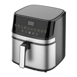 New Factory Air Fryer 6L 7L 8L 12L Oil Free Deep Digital <b>Control</b> Rapid Stainless Steel Smart Air Stainless Steel Air Fryer New F - Product Image 6