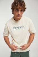 25% Nailon, 36% Poliéster para Hombre Camiseta Casual de Manga Corta con Cuello Redondo, Estampada, Transpirable, Corte Regular, 9% Acrílico, 30% PBT