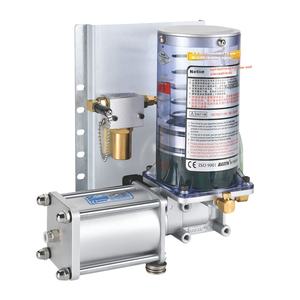 Düşük basınç ve basınç tahliye cihazı plakası ile GED tipi pnömatik gres yağlama pompası 2 litre Tank - Product Image 4