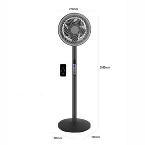 Nuovo modello diretto dalla fabbrica risparmio energetico grandangolare vento forte da 10 pollici ventilatore a circolazione oscillante oscillante - Product Image 5