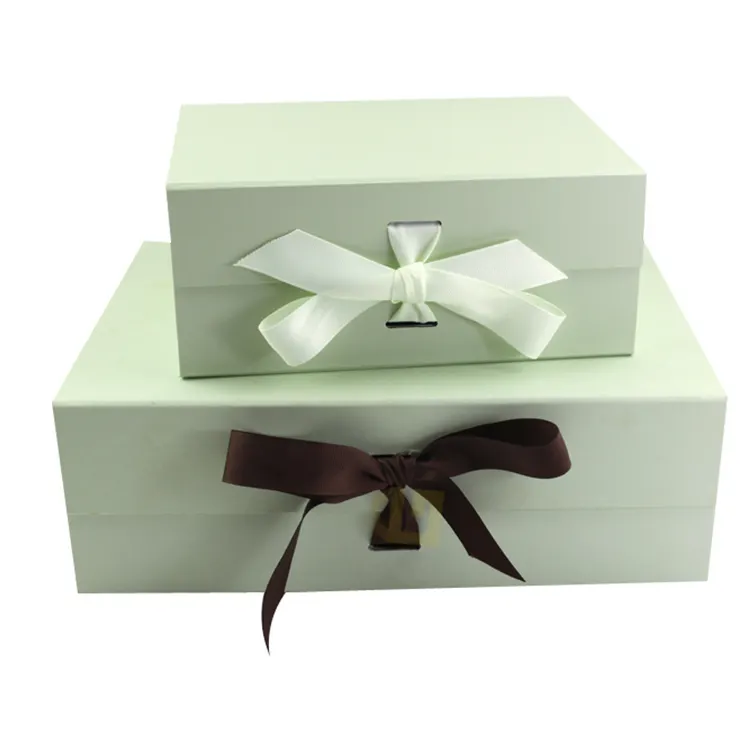 Custom logo Printing foldable gift box Packaging Cardboard Paper Wedding Gift packaging Box