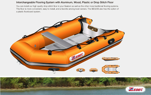 Kayak gonflable 2 places PF Manufacture en gros avec pagaies et pompe à vendre – Conception deux personnes pour sorties familiales - Product Image 2