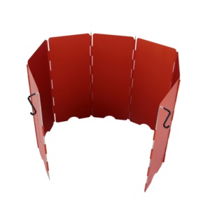 Pare-brise durable de pare-brise de réchaud de Camp pliant en aluminium portatif léger pour le modèle 57370 # de cuisinière - Product Image 1
