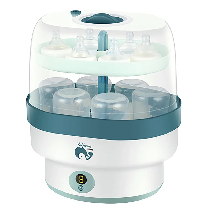 Multifunktions-Dampfs terilisator für Baby flaschen mit hoher Kapazität Tragbarer Baby flaschen sterilisator
