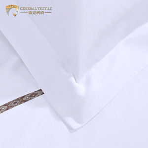 Lüks 300 Tel Sayılı Otel Ev Günlük Yatak Örtüsü Setleri Pürüzsüz Rahat - Product Image 6