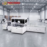 Machine de positionnement automatique PRY-HKS700+C900 pour boîtes et emballages rigides, double usage, avec manipulateur Yamaha, cabine de positionnement pour boîtes rigides