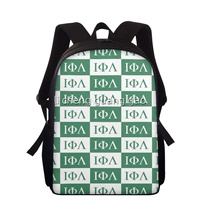 CEP Chi Eta Phi Nouveau Sac à Dos Personnalisé pour Femmes avec Lettres Grecques Grande Capacité Sac à Dos de Voyage et de Sport en Plein Air