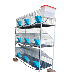 Heavy Duty Galvanized <b>Rabbit</b> Breeding Cage with Attachable Nest Box for Farm Use - Product Image 4