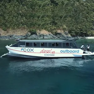 Catamarán de Aluminio de Lujo Personalizado de 60 Plazas, Taxi Acuático, Ferry de Pasajeros, Lancha Rápida en Venta - Product Image 1