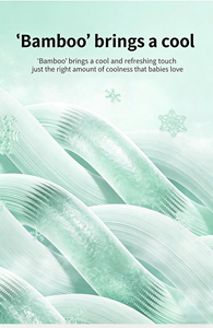 Combinaison en bambou pour bébé, pyjama d'été respirant en tricot unisexe avec fermeture à boutons-pression - Product Image 6