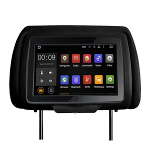 I 8 pouces intégré appui-tête voiture tablette android 10 pouces UHD IPS multimédia tv voiture 4G SIM en ligne voiture appui-tête moniteur