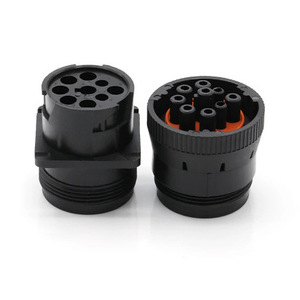 Car <b>Diagnostic</b> Connector 9 Hole Waterproof Recessed <b>OBD</b> HD16 9 1939S Male And Female Plug For Automotive Use - Product Image 1