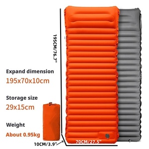 Lit de <span class=keywords><strong>camping</strong></span> simple Matériau TPU gonflable automatique Pompe à <span class=keywords><strong>pied</strong></span> intégrée Coussin de couleur recto verso pour voiture <span class=keywords><strong>Camping</strong></span> Coussin durable - Product Image 2