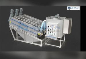 Machine de déshydratation des boues industrielle Avalon, séparateur à vis, équipement de séparation solide-liquide, 3000 L/heure, 5 kW, traitement de l'eau - Product Image 2