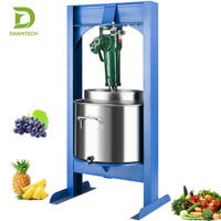 DAWNTECH Multifunctionele Voedselveilige RVS Hoge Efficiëntie Spirale Huishoudelijke Commerciële Handmatige Extractor Ananas Fruit
