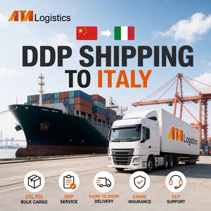 Servicio de Logística de Transporte Marítimo de Carga en Contenedores DDP DDU LCL, Agente de Carga de China a Italia, Aduanas de la UE - Product Image 1