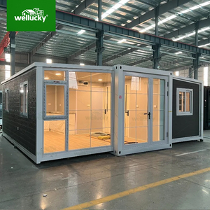 Maison Conteneur Portable Ignifuge Extensible Modulaire Préfabriqué Maison Mobile 3 Chambres Conception Durable Acier - Product Image 1